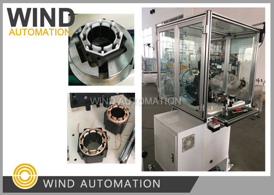 China Achtpolige BLDC-Schrittmotor-Stator-Windemaschine mit zwei Nadeln fournisseur
