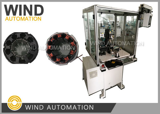 China Muti-Polesstator-Wicklungsmaschine mit einer einzigen Station für bürstenlosen Gleichstrommotor fournisseur