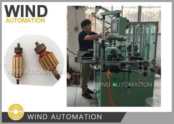 China Kommutator-Armatur-Doppelflieger-Windemaschine / automatische Spulen-Windemaschine fournisseur