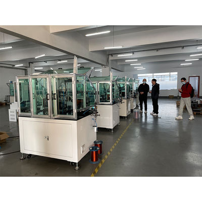 Vollautomatische Armaturenwickelmaschine Rotor Spulenwickler mit elektronischem Spannungsmotor fournisseur