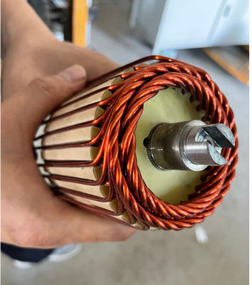 Wie produziert man ein Auto Runddraht Starter Armature Conformadora De Alambre Rund fournisseur
