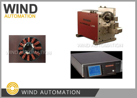 Wire Soldering Commutator Fusing Machine Ultrasonic Wave Metal Welding For Car Stator