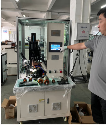 Armature Commutator Fusing Hot Staking Machine Welding Of Bars Terminal Joint Fusing Commutator