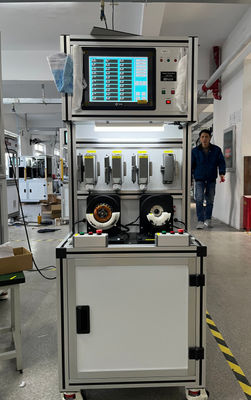 CE-Elektromotoren-Rüstungsprüfgerät für die Prüfung der Schweißwiderstandsfähigkeit von Doppelstationen fournisseur