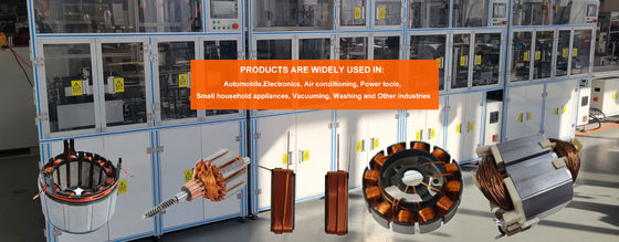 How to produce BLDC Motor Straight Lamination Stator Stack with Needle Winding Machine