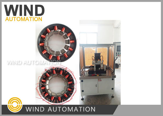 Inslot Outrunner Stator Wicklmaschine Vierachs-Servo Nadel Wicklmaschine 7kw Awg18 / Awg38 fournisseur