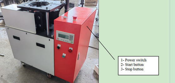Außenrotor-Ventilator-Motor-Stator-Schlitze Liner-Papier-Einsatzmaschine WIND-IP-3