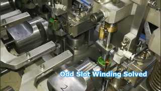 3 Schlitze, 5 Schlitze, ungerade Schlitze, Ankerwickler