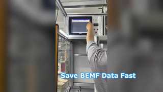 So speichern Sie Testdaten der BEMF Station